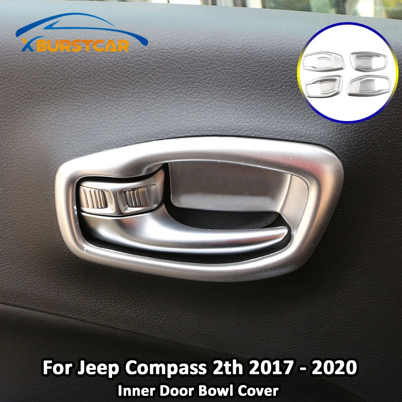 4pcs ABS chrome Side Door Handle Bowl Cover Trim For Ford EcoSport 2018-2020 4pcs ABS chrome Side Door Handle Bowl Cover Trim For Ford EcoSport 2018-2020