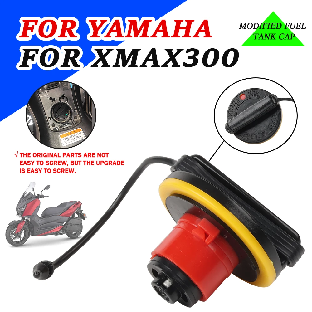 

Motorcycle Accessories Modified Oil Fuel Tank Cap Gasoline Cap Easy To Twist Screw Cover For YAMAHA XMAX300 XMAX 300 X-MAX 300