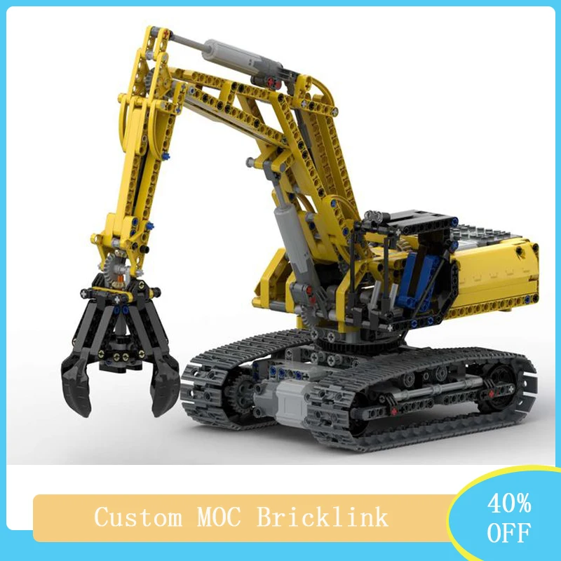 

Creative Variety Department of Lee Machinery Group Digging Heavy Industry Excavator DIY Education Children's Holiday Gift