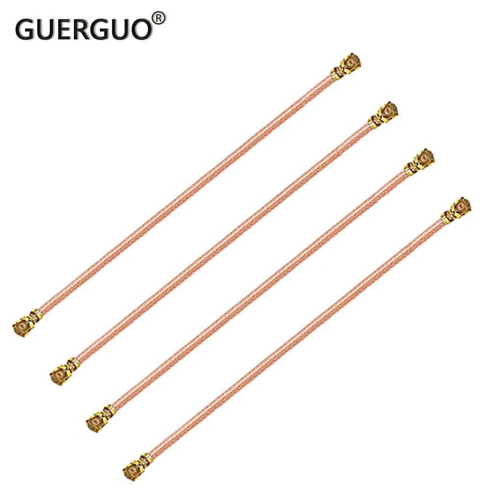 

10PCS RG178 IPEX1/IPEX4 Male to MHF4 Female U.fl Connector 1.13/0.81 RF Coaxial Pigtail Jumper WIFI 3G 4G Extension Cord Cable