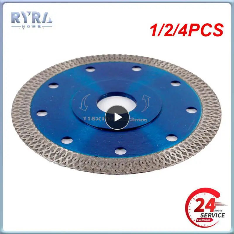 

1/2/4PCS Turbo Saw Blade Granite Marble Cutting Disc Porcelain Tile Ceramic Blades 3 Sizes for Angle Grinder Saw