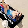 3D HRC HONDA Motorcycle Logo Microfiber Beach Towel Absorbent Quick Dry Soft Yoga Swimming Resort Mountain Climbing Towel 4