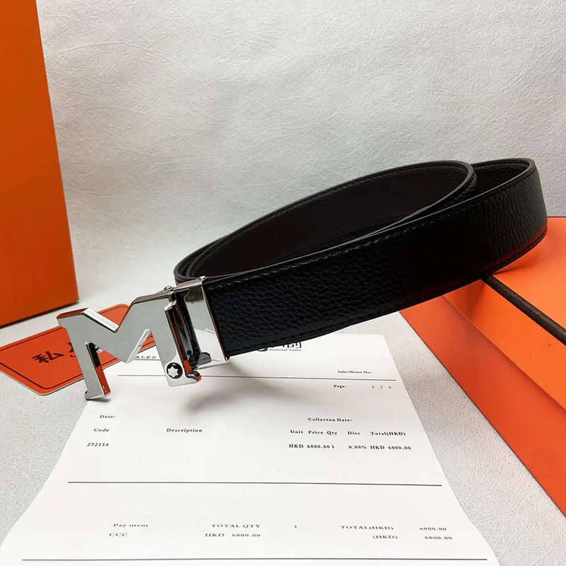 

New With box Women Fashion Leather Belt Buckle Belts Women and men Waist Belt Thin Black Buckle Leather Belt G021