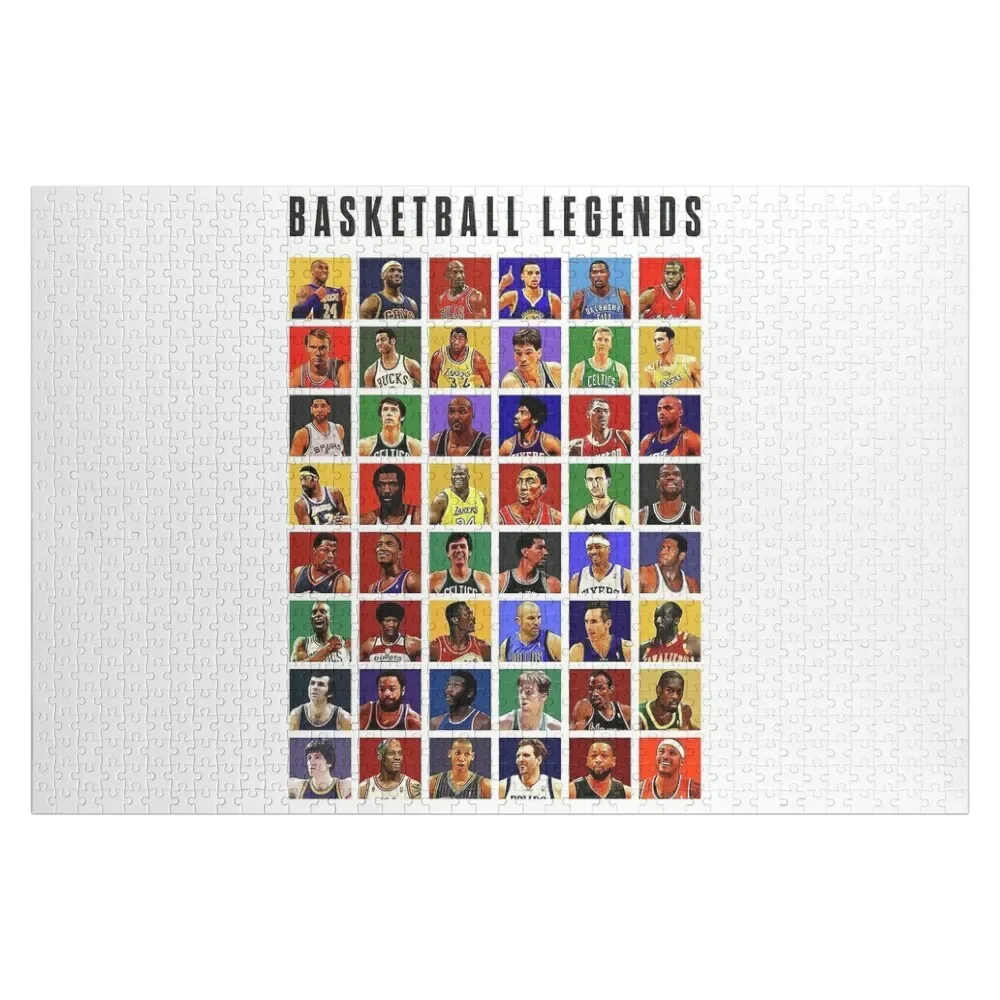 The Basketball Legends Jigsaw Puzzle Customized Toys For Kids Custom Customs With Photo For Children Puzzle