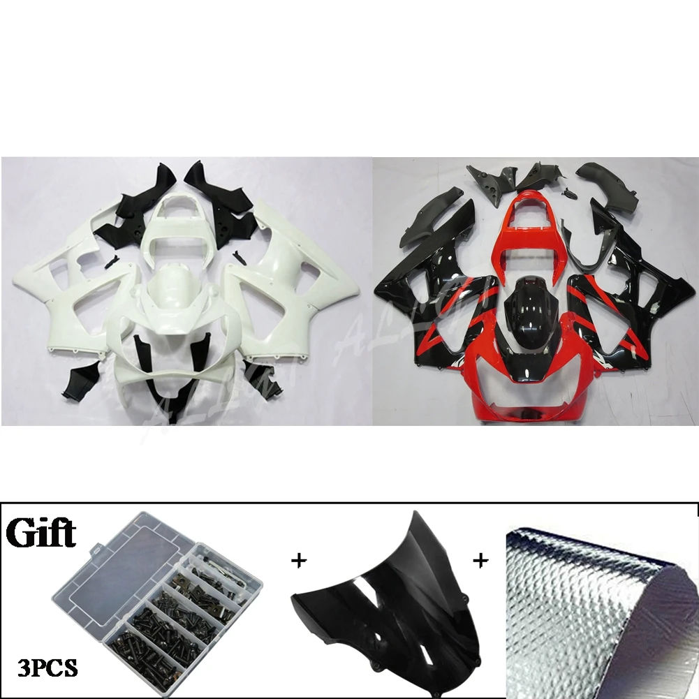 

Aftermarket ABS Injection Plastic Fairing Kits For Honda CBR 929 RR 2000-2001