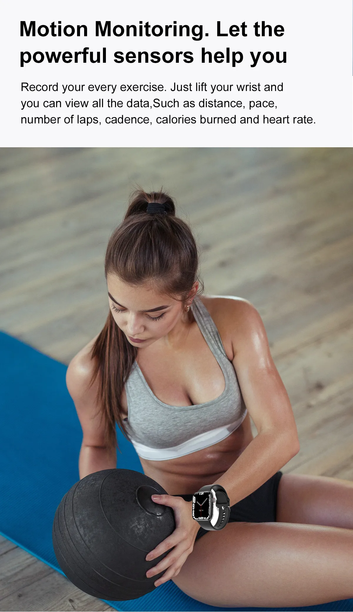 Original IWO DTNO.1 7 GPS Smart Watch Men IP68 Waterproof Bluetooth Call AI Voice 1.9 inch TFT Screen 380mAh NFC Women Smatwatch