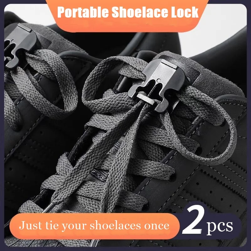 PortableShoelaceLockLazyNotieShoelaceLocksFashionShoelaceBow