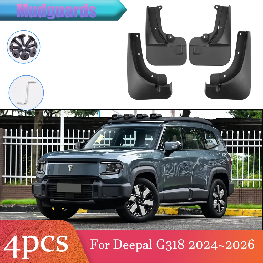 Juego De 4 Guardabarros Para Nissan Townstar 2022-2026 – Delanteros Y Traseros, Resistente Al Barro Y Grava