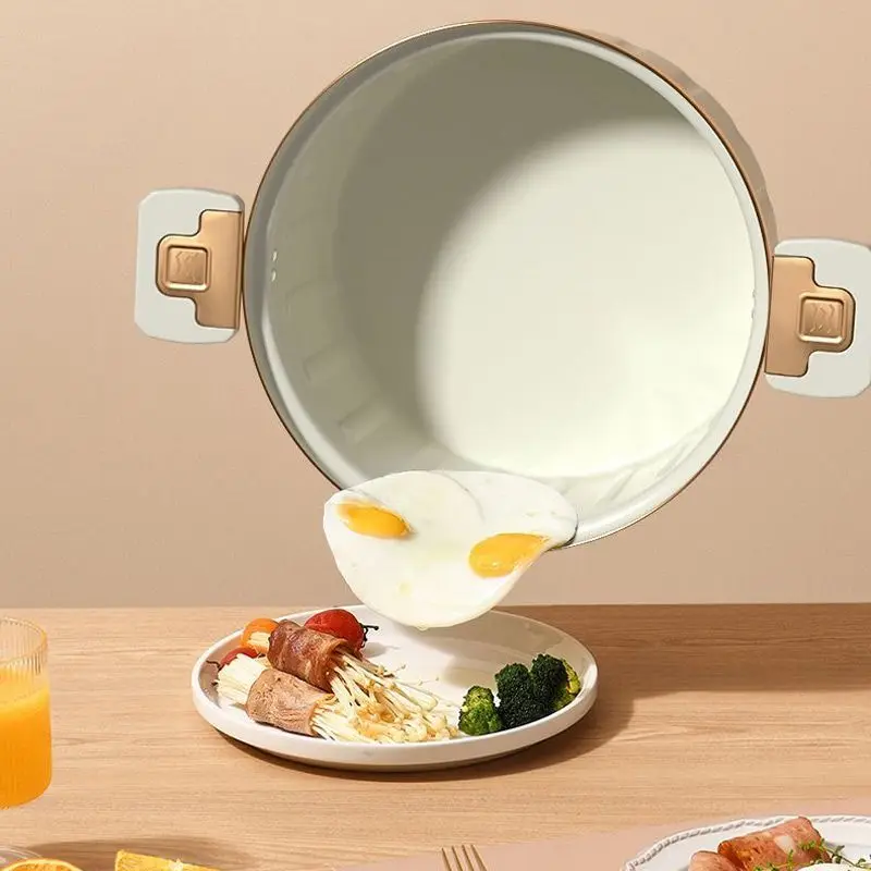 Micro Pressure Pot Micro Pressure Cookers 8L High Capacity Korean Vacuum Multifunctional Stewing Boiling Pot Double Ear Non-Stick Stewing Soup Pot