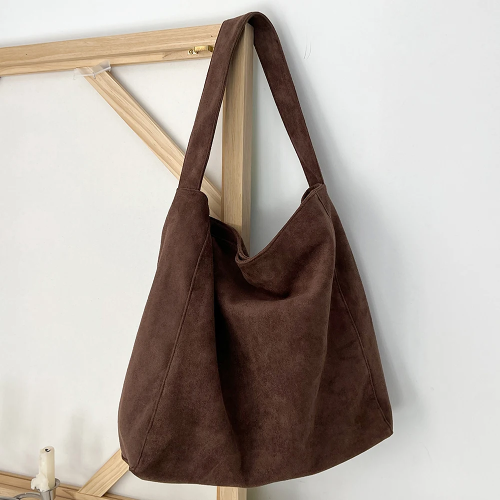 Women's Fashion Tweed Fabric Underarm Bag - Large Capacity Casual Shoulder Handbag