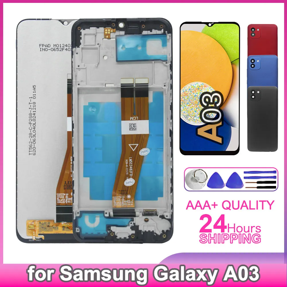 6.5 LCD Touch Screen Digitizer Assembly with Frame