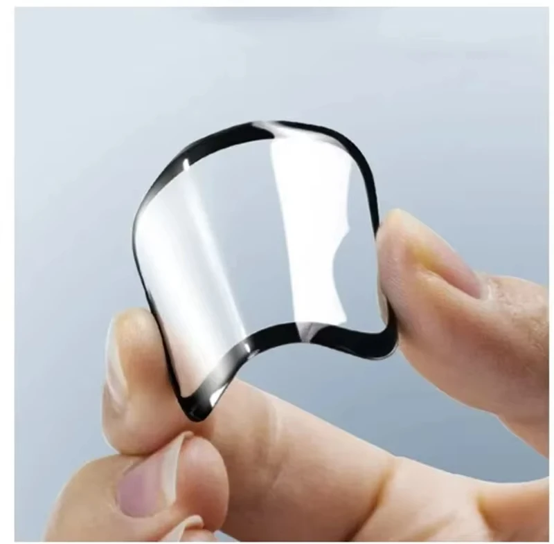 Premium Full Screen Protector with Soft Edge and 3D Curved Design - Anti-Scratch HD Film, Black