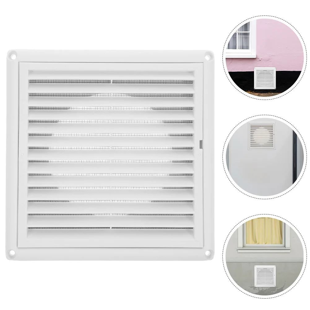 

Exhaust Vent Cover Air Vent Grille Cover Exhaust Fan Wall Vent Hood Supply For Exterior