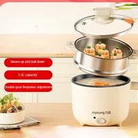 220V Non-stick Electric Cooker Automatic Multi Cooker Household 1500ML Hotpot Mini Cooker 1