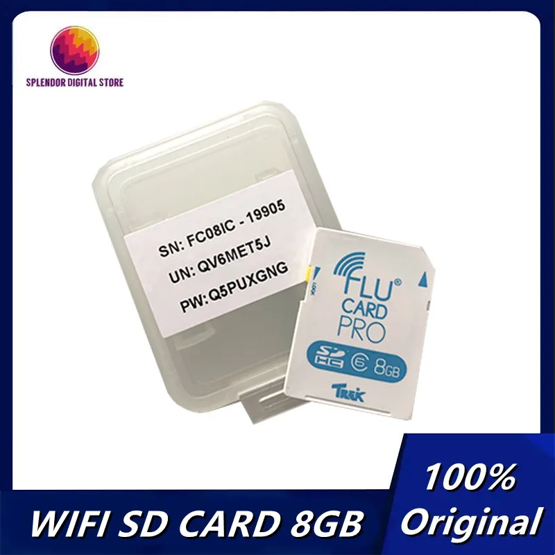 

Original WIFI SD Card 8GB Wireless Wifi share Memory Card Class 6 Camera Memory Card 8G for canon/nikon/sony card