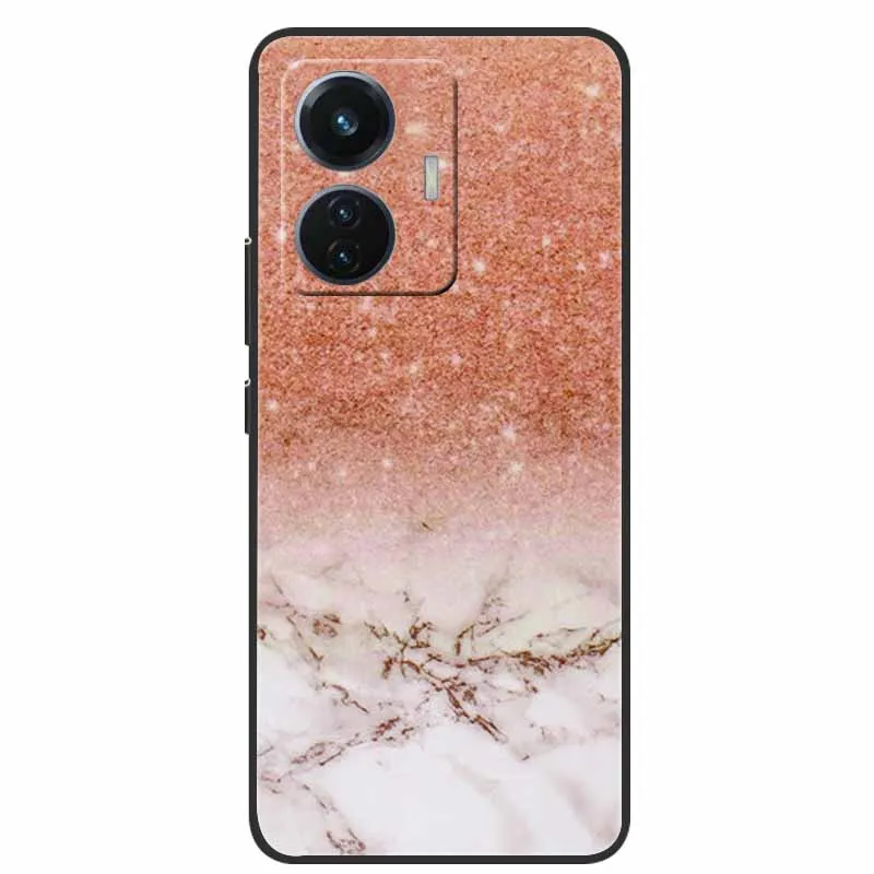Elegant Marble Soft Silicone TPU Back Case - Shockproof Phone Cover