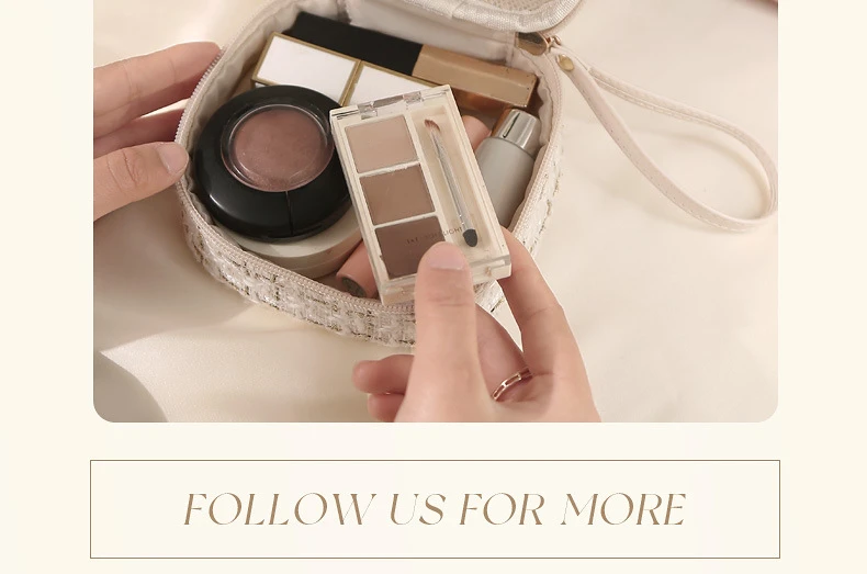 Square Plaid Cosmetic Bags Large Capacity Lipstick Toiletry Makeup Case Money Card Pouch Small Tampon Sanitary Napkin_voghion.com