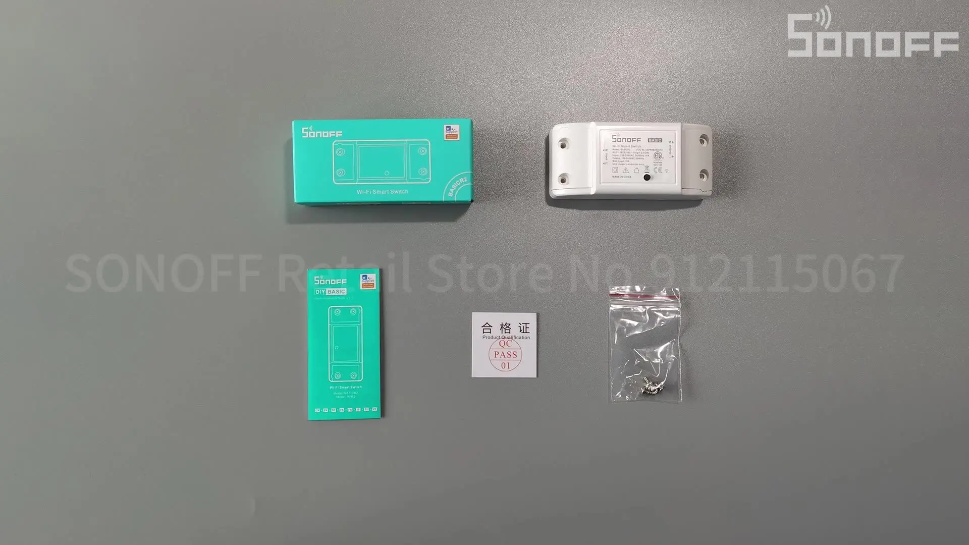 Sonoff Basic R2 Wifi DIY スマート スイッチ モジュール
