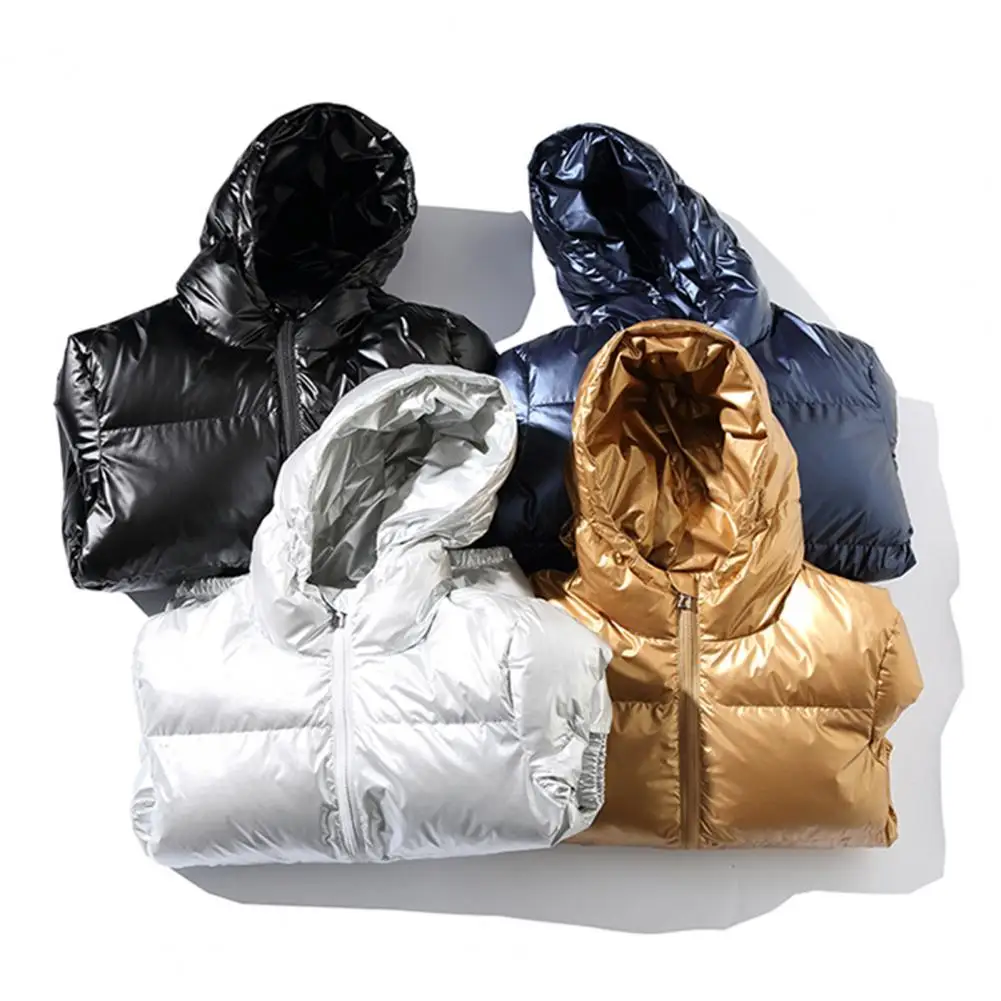 

Men Hoodie Trendy Washable Elastic Cuff Coat Temperament Men Jacket