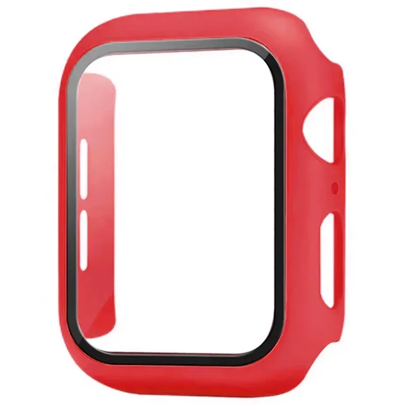 Apple Watch Matte Hard Bumper with Tempered Glass Screen Protector - 2025 Edition