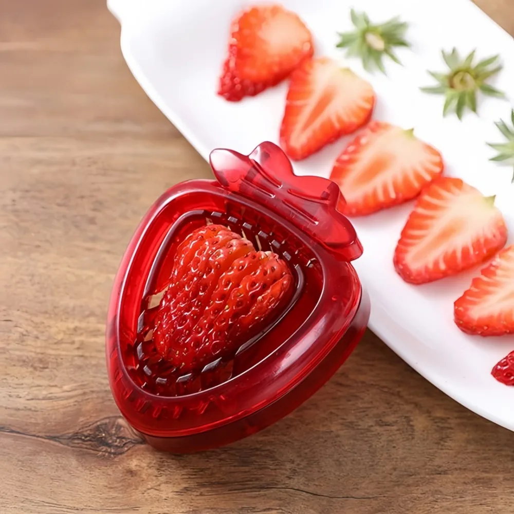 Strawberry Slicer Stainless Steel Blade Cutter Tool for Dessert Decoration