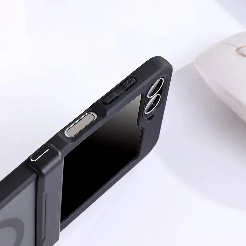 Shockproof Magnetic Magsafe Case with Folding Hinge for Samsung Galaxy Z Flip Series