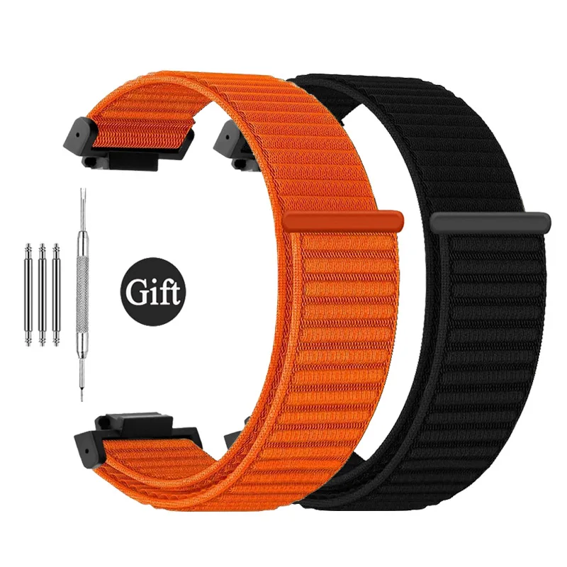 Deluxe QuickFit Nylon Sport Watch Strap - High-Quality Men's Replacement Wristband