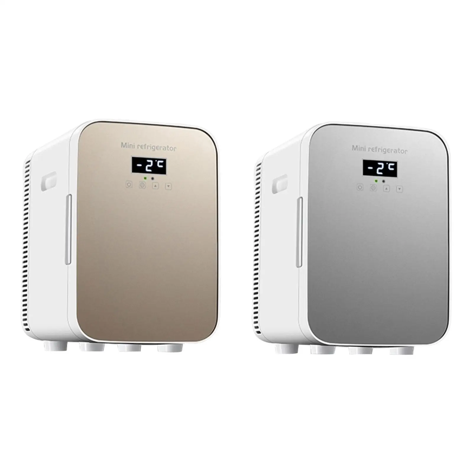 Small Car Refrigerator Beverage Refrigerator 10L Multifunction Quiet Skincare