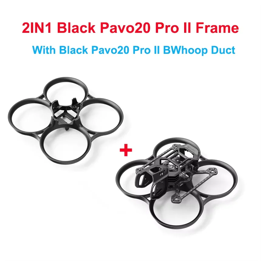 ตัวเลือกสินค้า โครงโดรน Pavo20 PRO II พร้อมขายึด HD VTX 93.7 มม.