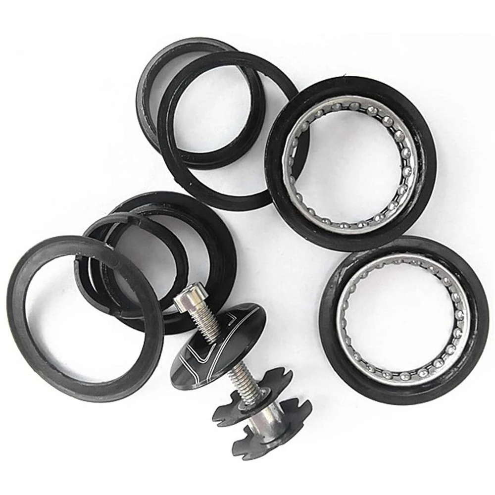 Heavy Duty Mountain Bike Headset Alloy Bikes Threadless Headset 1-1/8inch for 44mm Head-Tube Bicycle Parts
