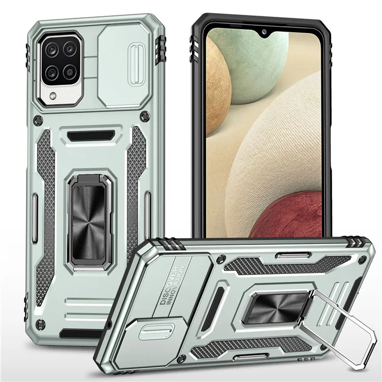5G Armor Slide Lens Protective Case for Samsung Galaxy - Durable Back Cover