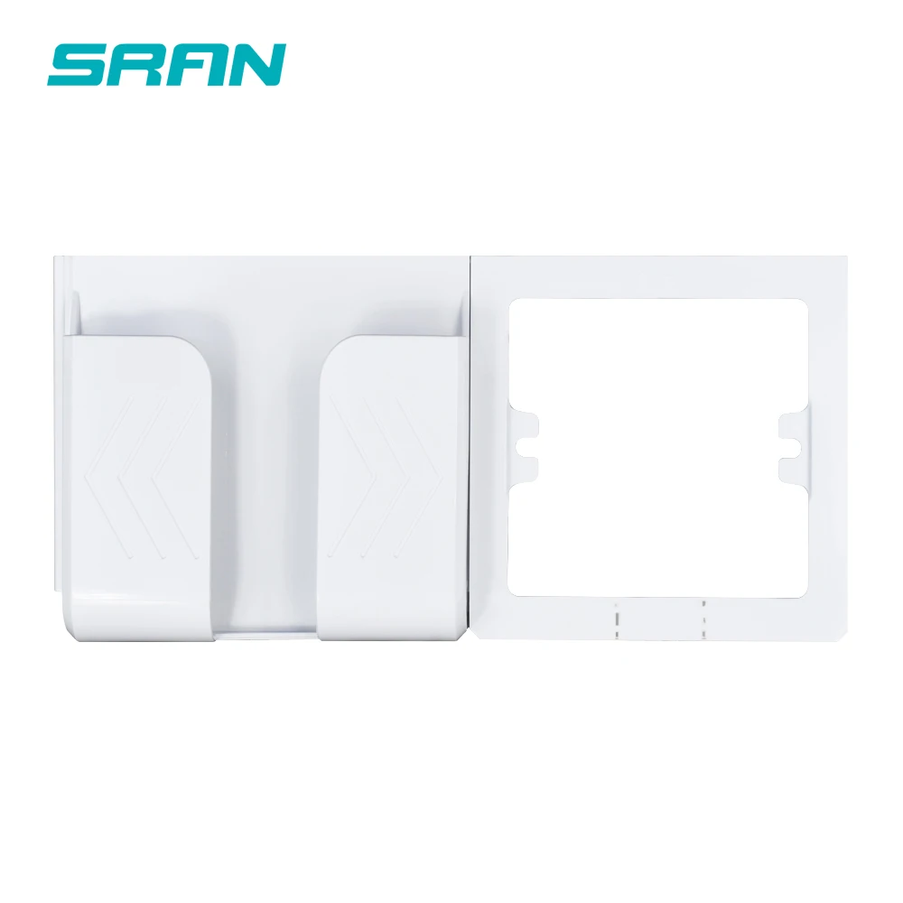 SRAN Super easy to use mobile phone bracket / shelf For EU standard wall Power socket with usb electric outlet mobile phone bracket