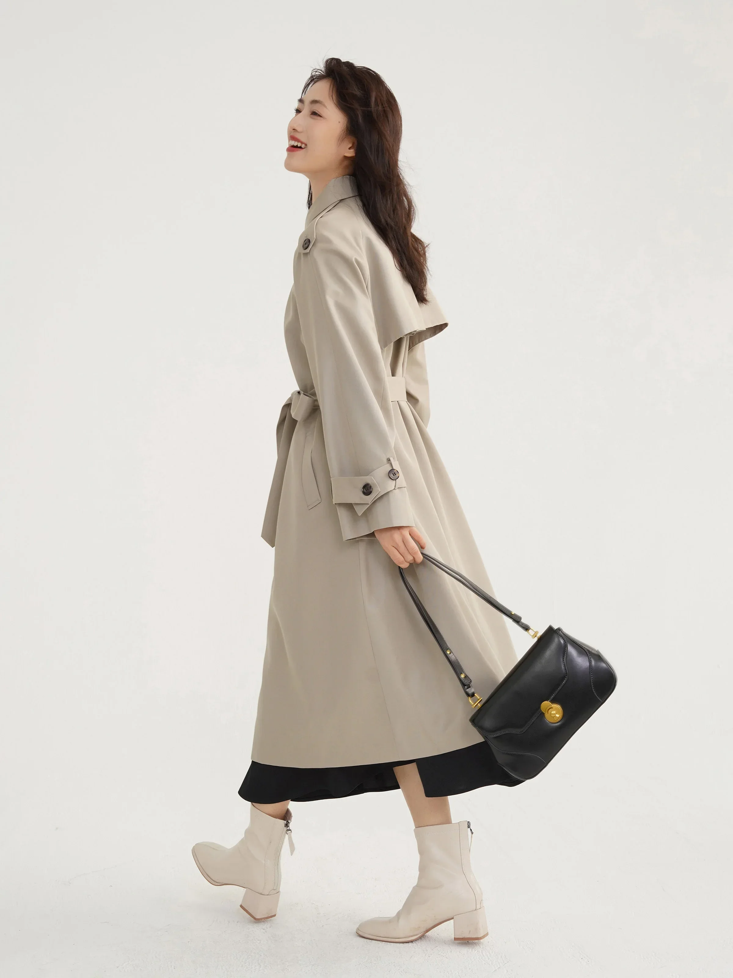 Aliexpress 2025 Burberry Na Aliexpress Gray Raglan Sleeve Trench