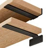 1PC 5mm Wall Shelf Bracket Suspended Tripod Shelf Support Hidden Wall Fixed Partition Storage Rack Shelves Angle Bracket Thicken 1