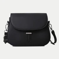 Vintage Simple Shoulder Bags For Women Casual Small Flap Crossbody Bag Purse Girls PU Leather Messenger Handbags bolsa feminina - Image 3