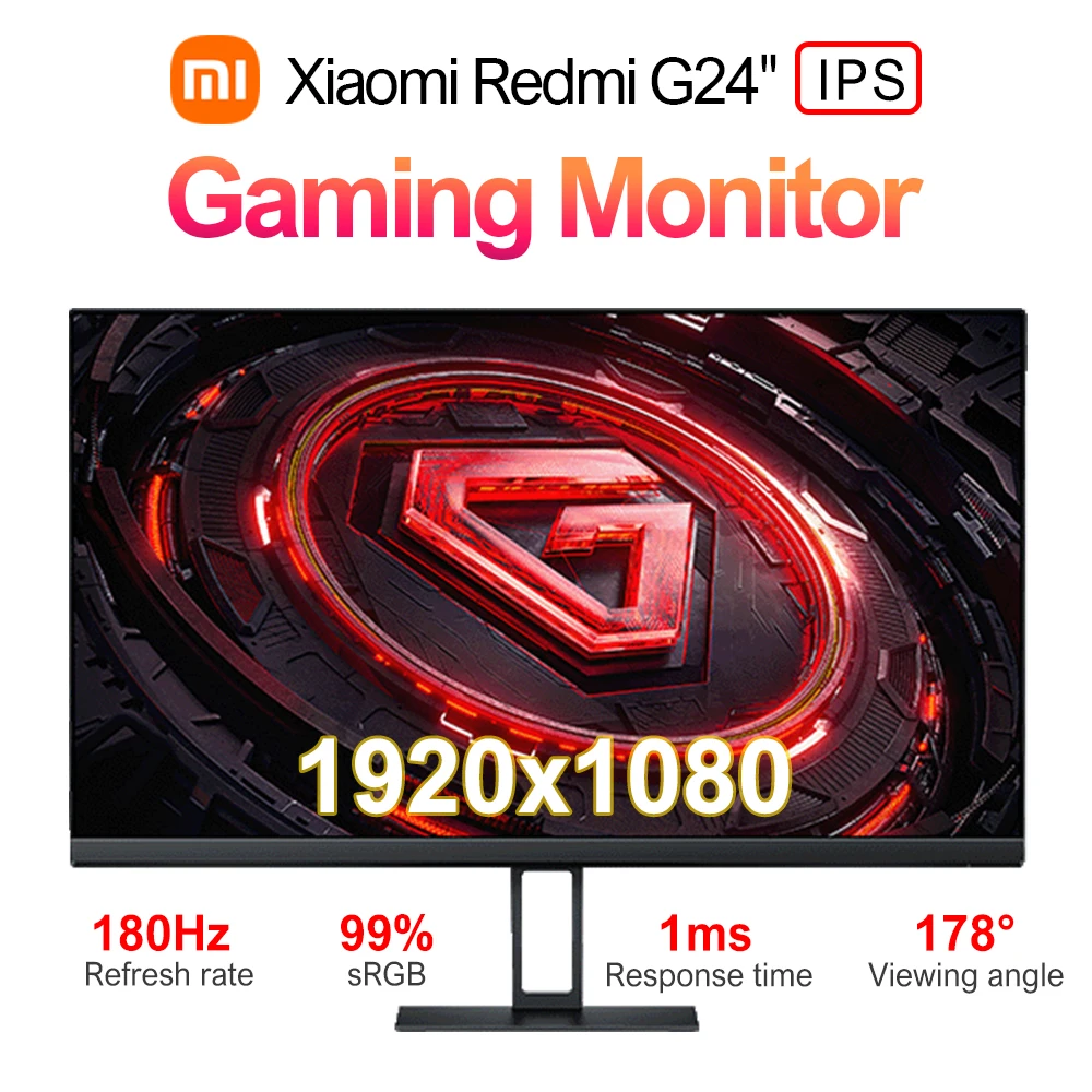 NEW-Xiaomi-Redmi-Gaming-G24-Monitor-IPS-Edition-HDR-1ms-180Hz-Refresh ...