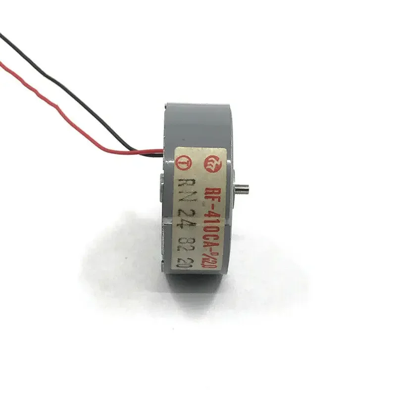 Compact Micro Round Solar DC Motor for Audio Recorders and CD Players