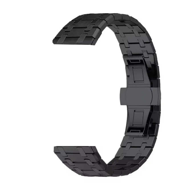 Luxury Stainless Steel Watch Band - Premium Metal Bracelet Strap