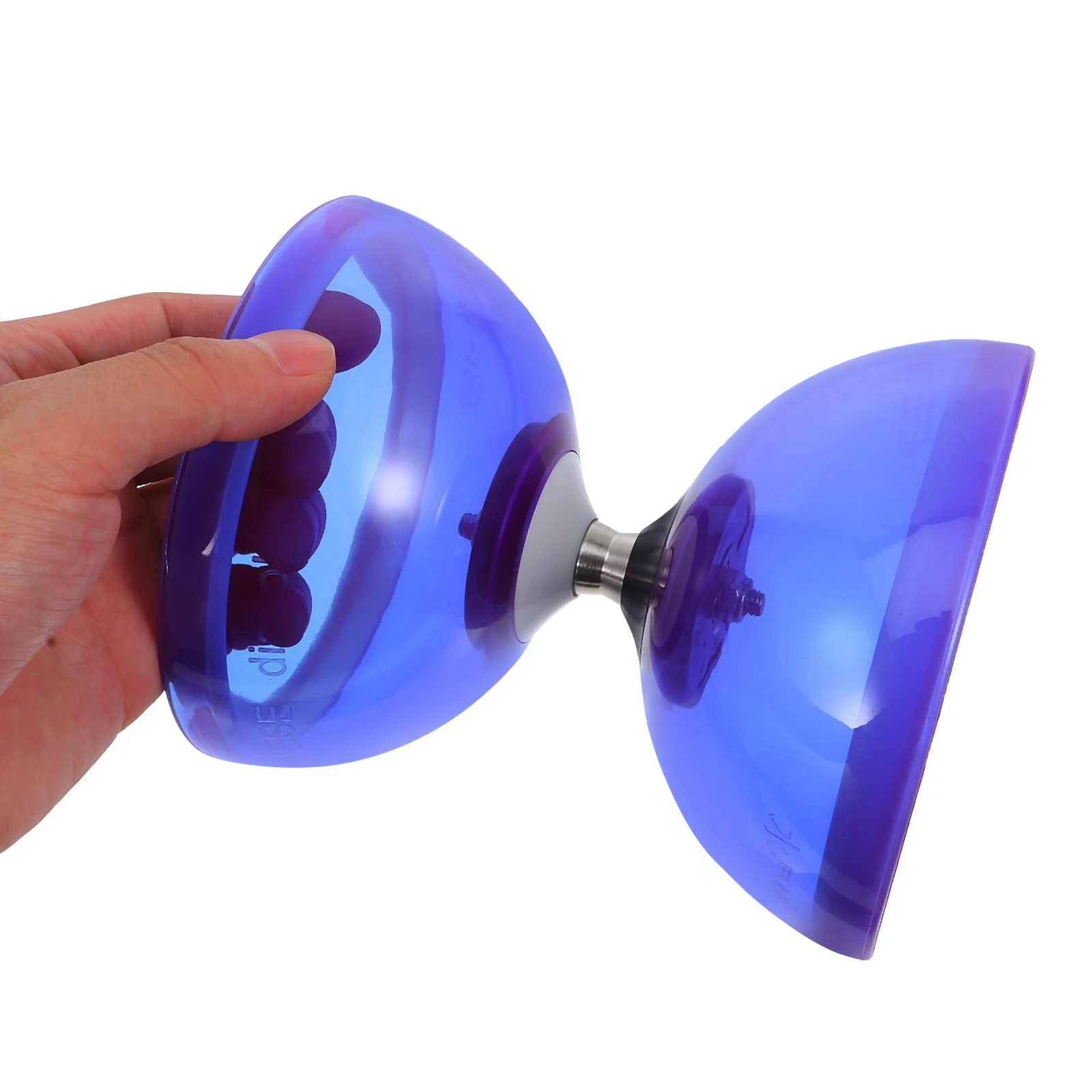 Set Three Bearings Soft Rubber Double Wheel Diabolo Elderly Kids Toys Juggling Tpu Chinese for