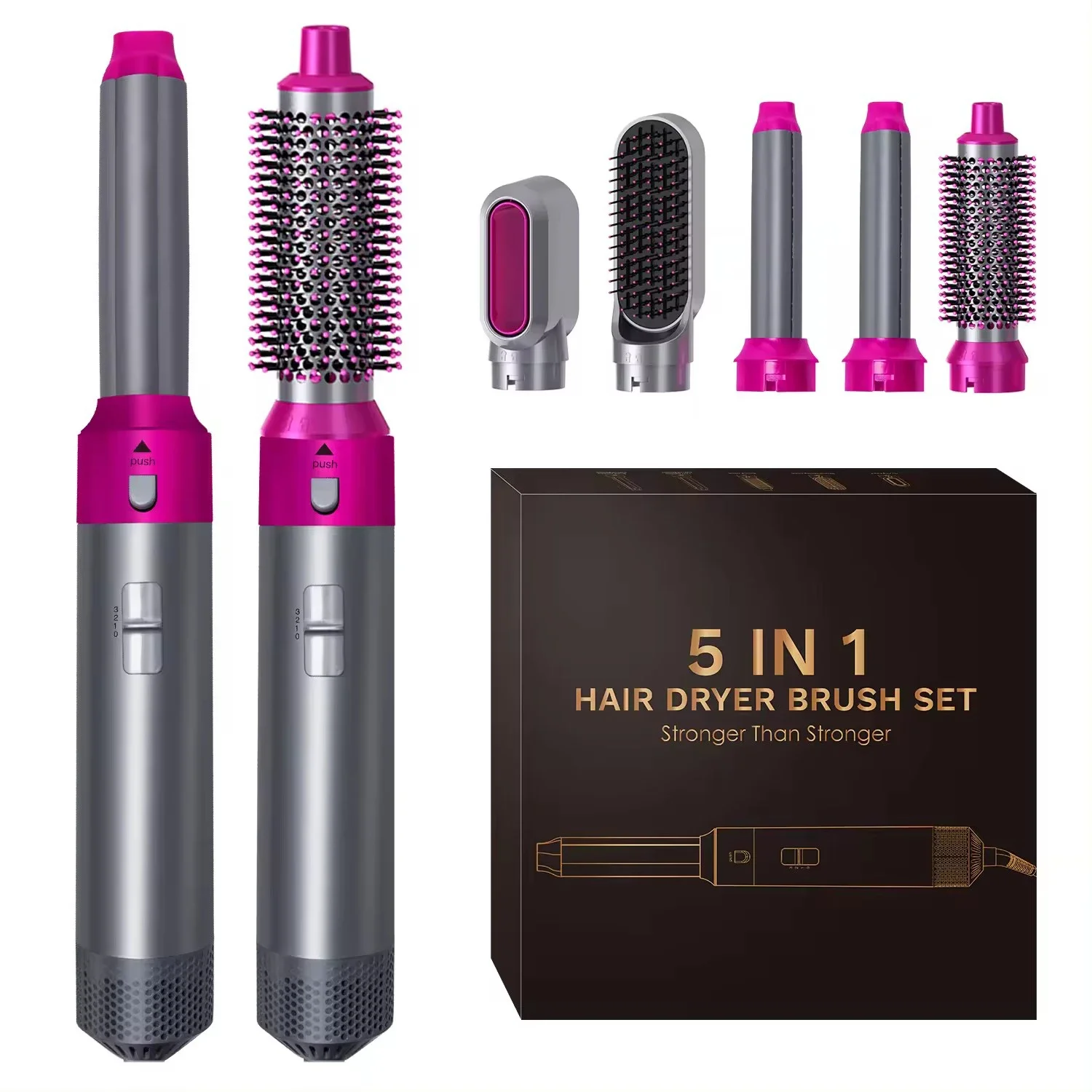 5 in 1 Hair Curler Set for Professional Styling