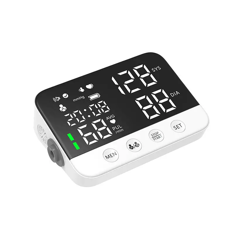 New Blood Pressure Monitor Arm Cuff Tonometer Digital Sphygmomanometer Electronic  Medical BP Monitors with CE FDA 5