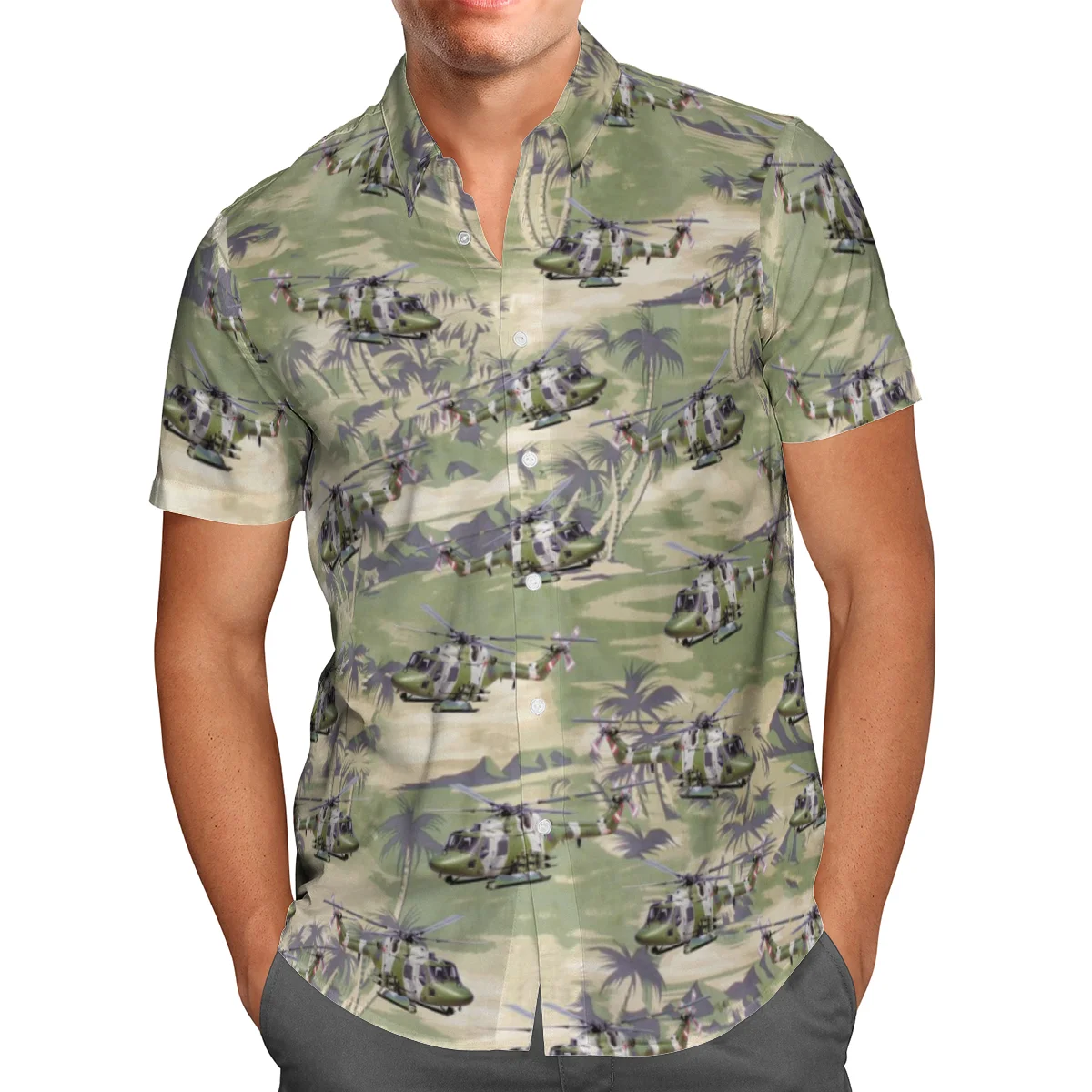 

Men Fashion Colorful Air Machine Hawaii Camisas 3D Print Unisex Hipster Streetwear Short Shirt Clothes Vetement Homme-774