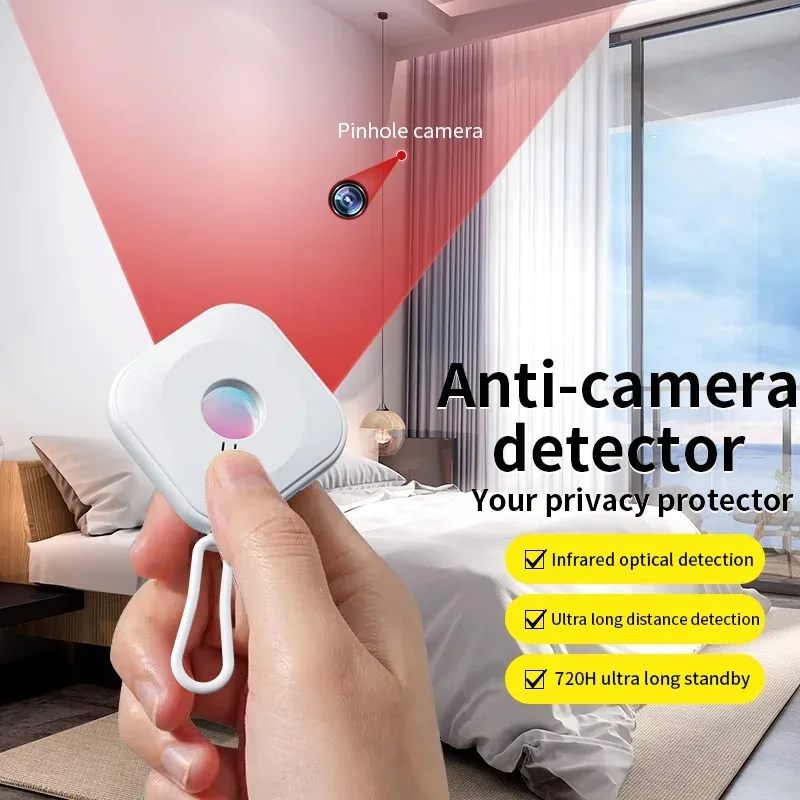 Wireless Anti Spy Detector Portable Infrared Camera Finder Security Protection Anti-Peeping Hidden Devices Camera Bug Detector hidden camera detector infrared camera detector camera detector signal detector
