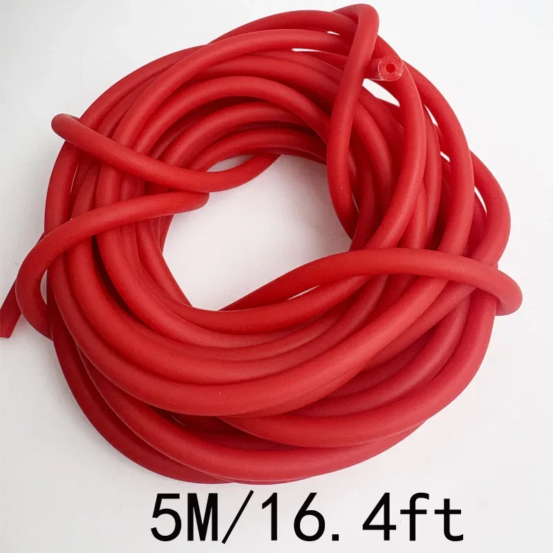 OD 5mm 1미터/2미터/5미터/10미터 고무 튜브 천연 순수 라텍스 고무 밴드