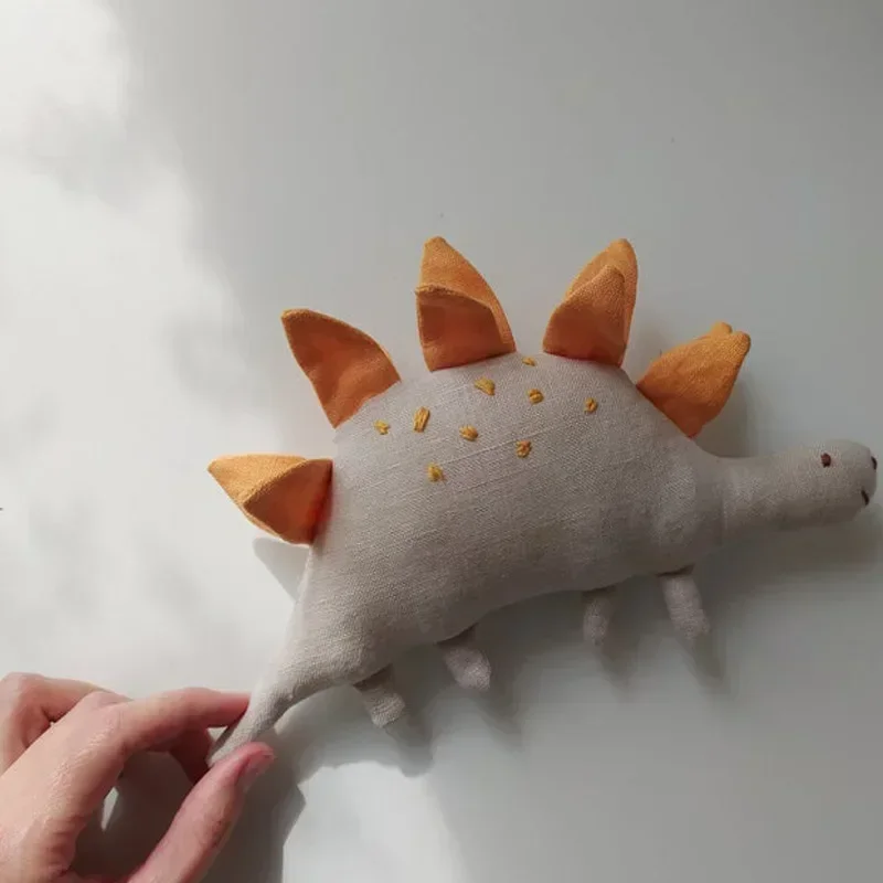 New Nordic Baby Dinosaur Soothes Doll Boy Creative Plush Toy Give Baby Gifts Cartoon Doll Children's Room Decoration For Kid Toy