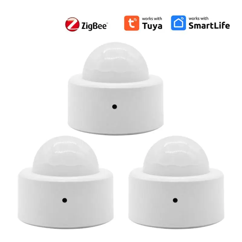 

Tuya Zigbee Smart PIR Motion Sensor Mini Human Motion Infrared Detector Home Security System Control Via Smart Life Gateway