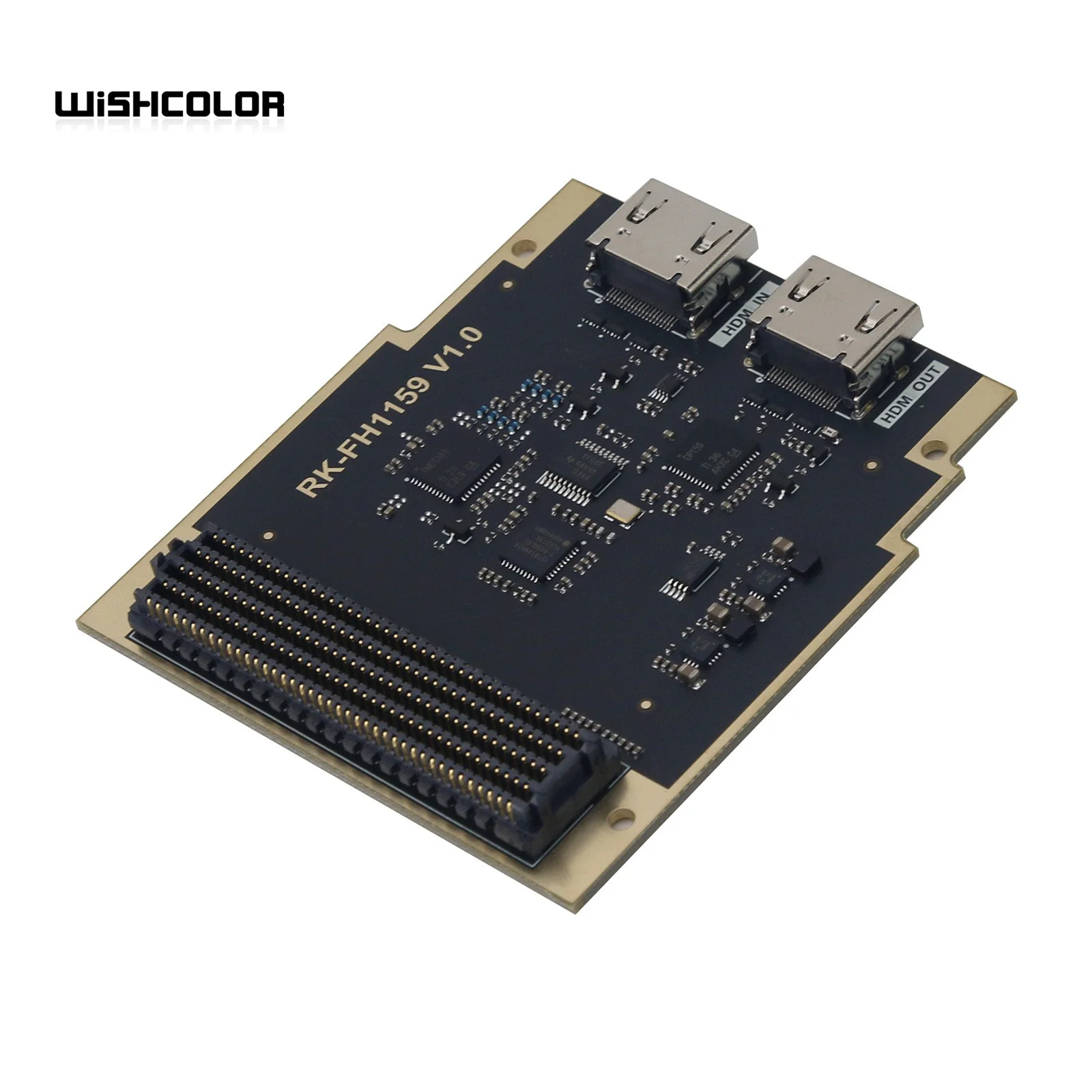 Wishcolor RK-FH1159 V1.0 4K HDMI 호환 비디오 입력 및 출력 모듈 FPGA용 HPC FMC 서브 카드 개발 보드
