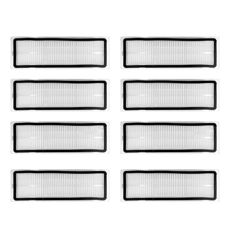 8 Pezzi Filtri Lavabili Per Xiaomi Mijia Self-Cleaning Pro Muslimex Robot Aspirapolvere Accessori Parte