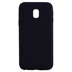 Matte Silicone Soft Case - European Version - Solid Color for J4 Plus (Black)