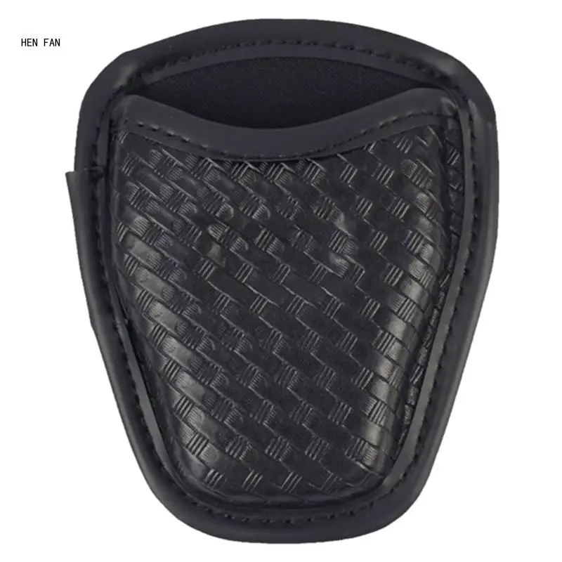 

Tactically PU Handcuff Waist Belt Bag Handcuff Holder Hunting Accessories M89D